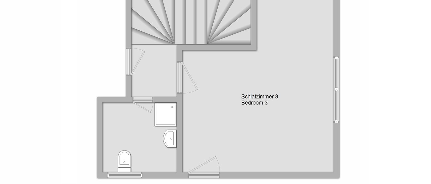 casa pareada Gröbenzell 03 plano 11015