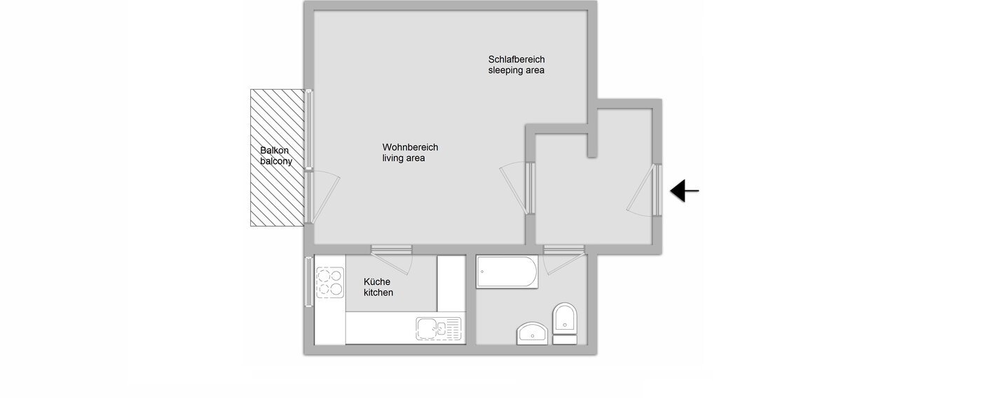 apartamento München Fasanerie 01 plano 11028