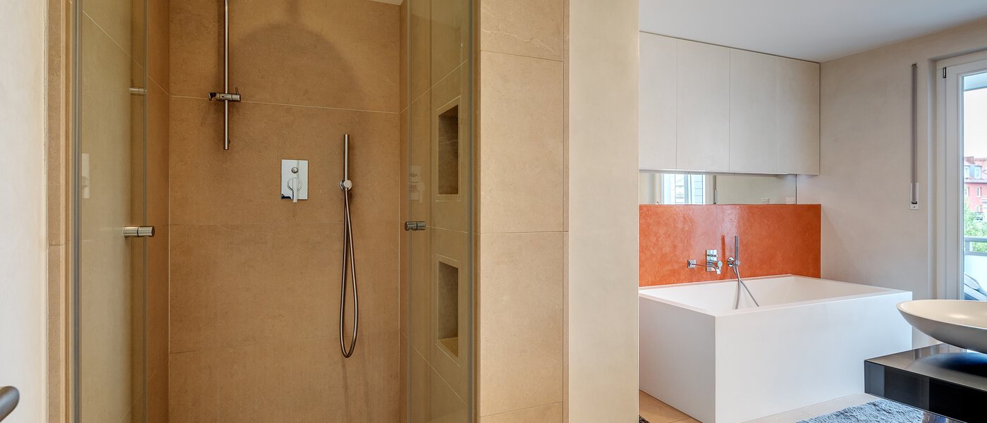 piso con galería München Au 05 baño 11032