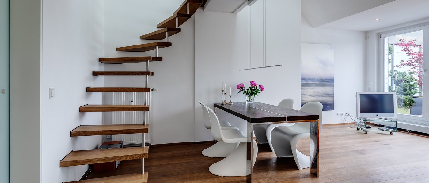 piso con galería München Au 06 zona de día  11032