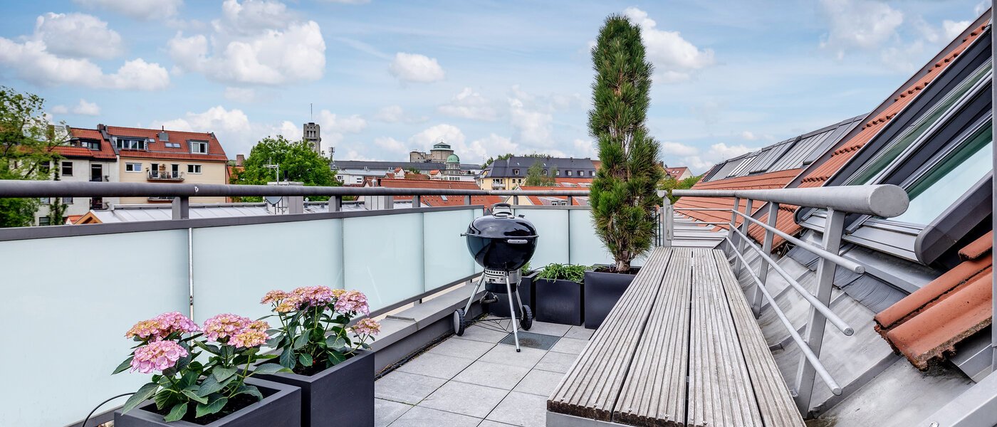 piso con galería München Au 03 azotea 11032