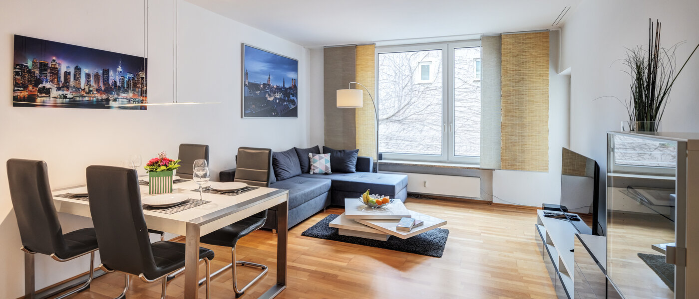 apartamento München Haidhausen 02 zona de día  11036