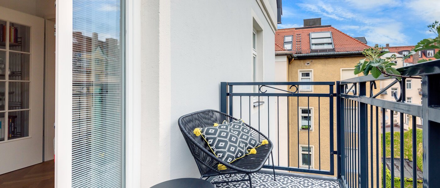 apartamento München Neuhausen 01 balcón 11045
