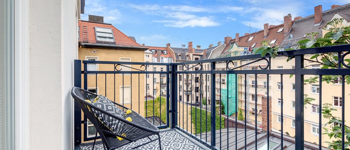 apartamento München Neuhausen 02 balcón 11045