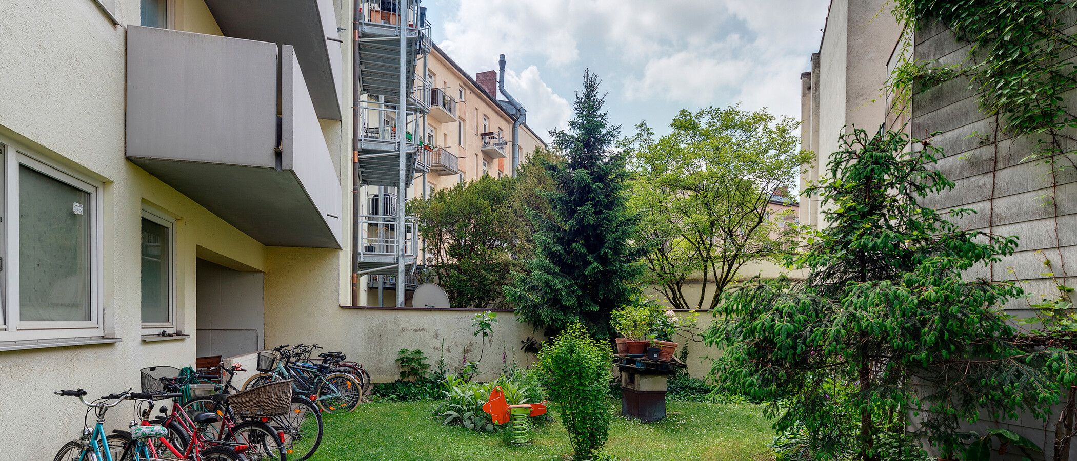 apartamento München Isarvorstadt 01 patio  11049