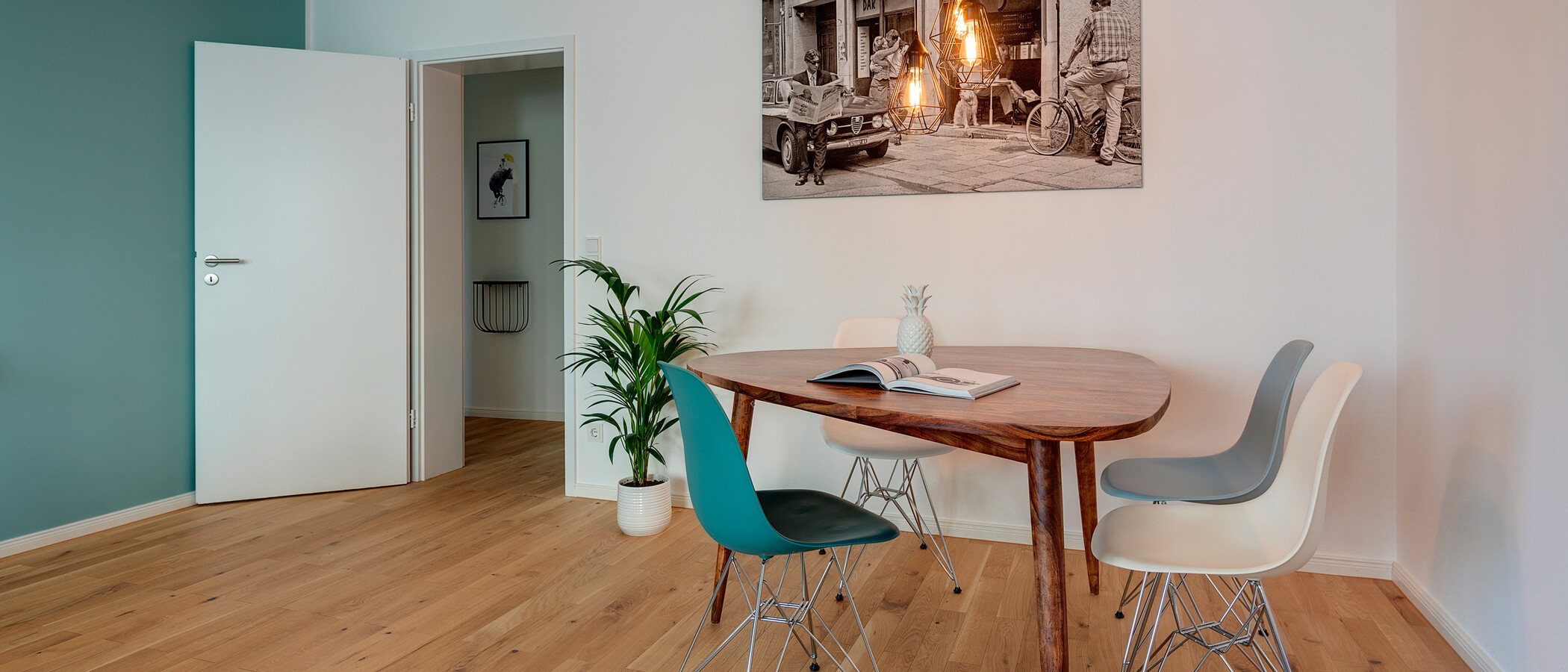 apartamento München Isarvorstadt 05 sala de estar 11049