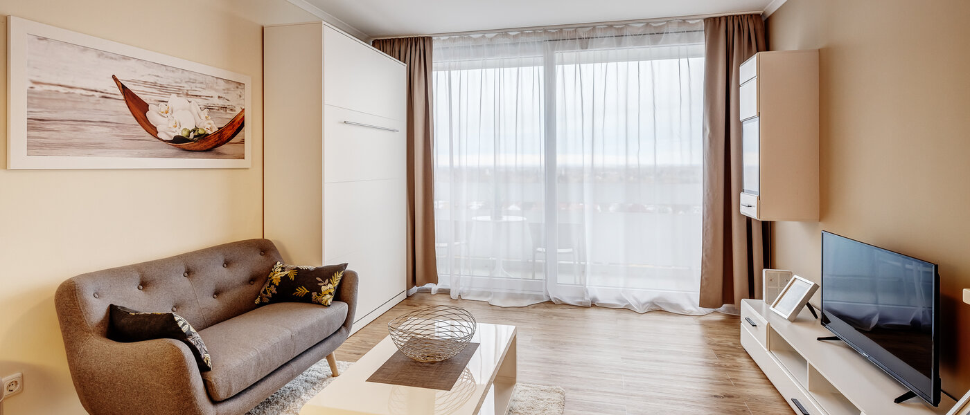 apartamento München Arabellapark 01 zona de día  11073