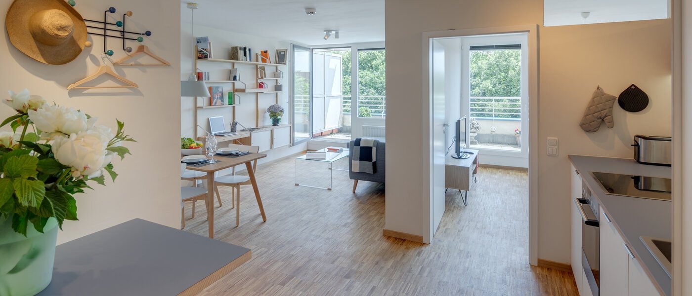 ático con terraza München Bogenhausen 03 cocina 11076