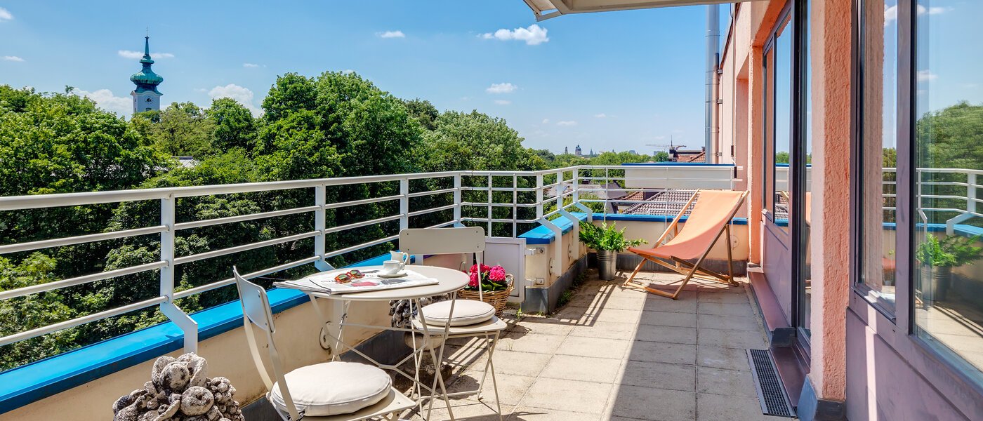 ático con terraza München Bogenhausen 01 terraza 11076