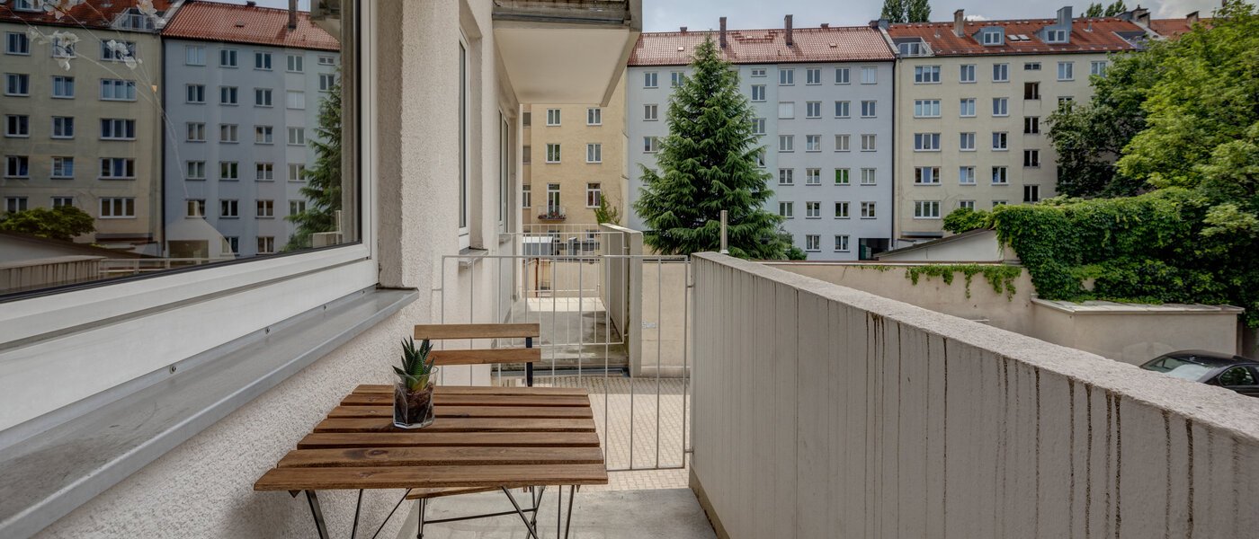 apartamento München Maxvorstadt - Rund um den Josephplatz 01 balcón 11083