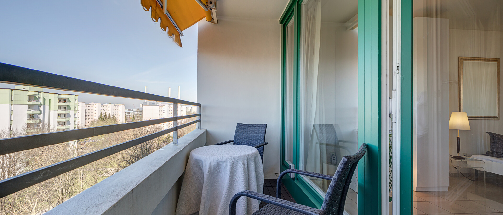 apartamento München Johanneskirchen 01 balcón 1110