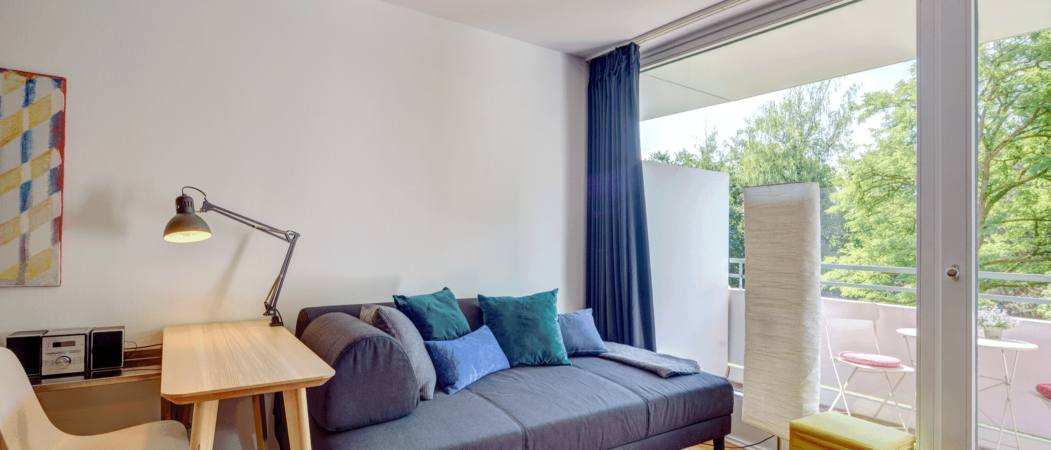 apartamento München Sendling 01 zona de dormir 11111
