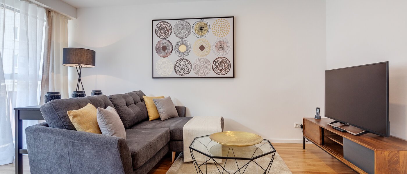 apartamento München Maxvorstadt 03 zona de día  11124