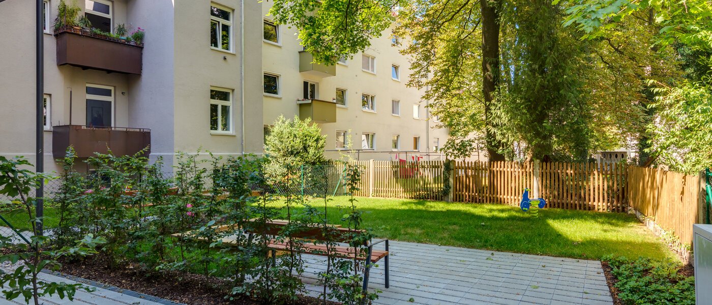 apartamento München Pasing 02 jardín comunitario 11135