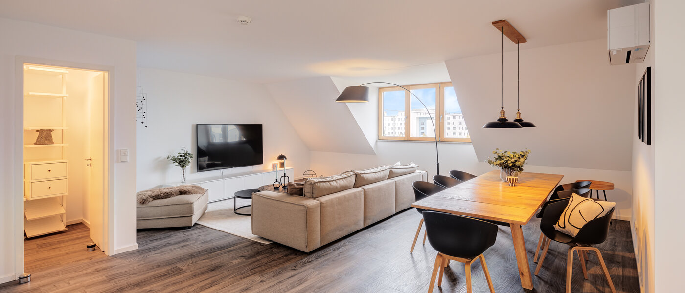 dúplex München Pasing 01 zona de día  11136