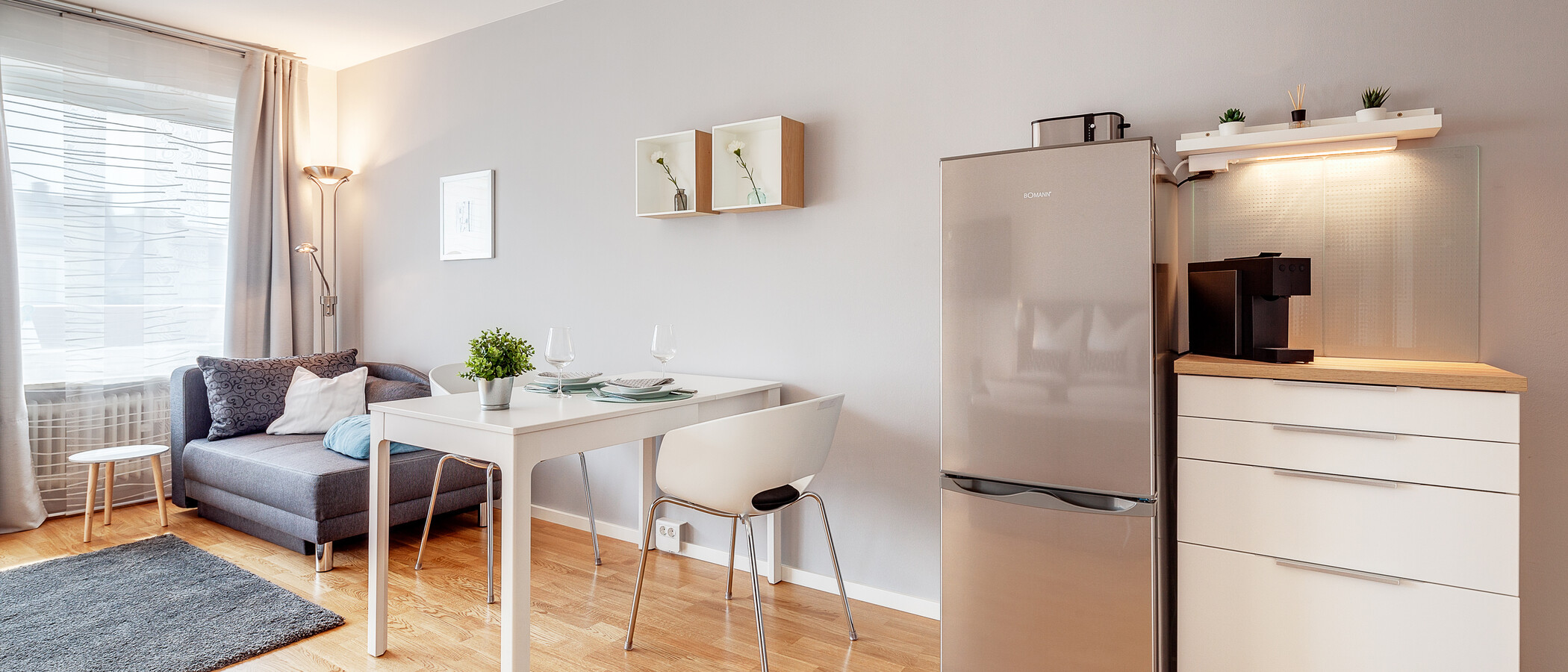 apartamento München Neuhausen 03 zona de día  11167