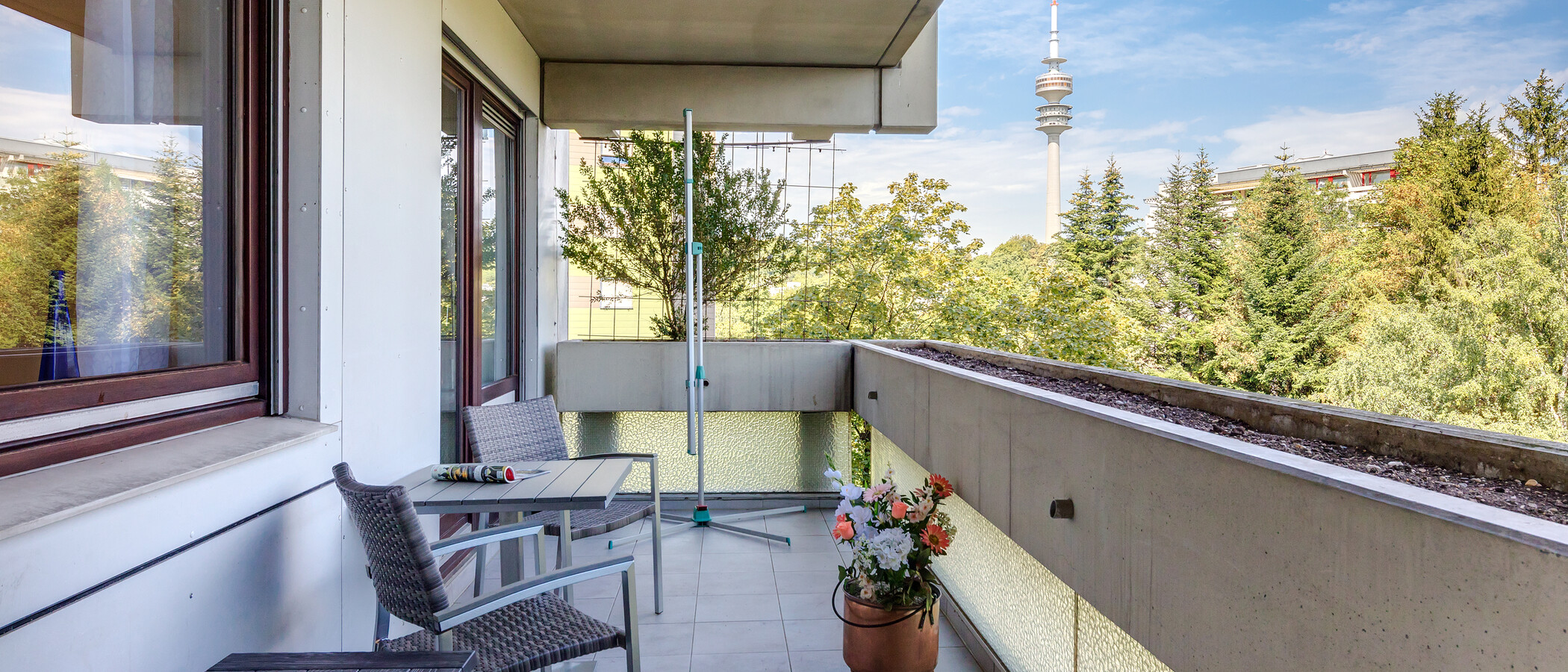 apartamento München Schwabing-West 01 balcón 11193