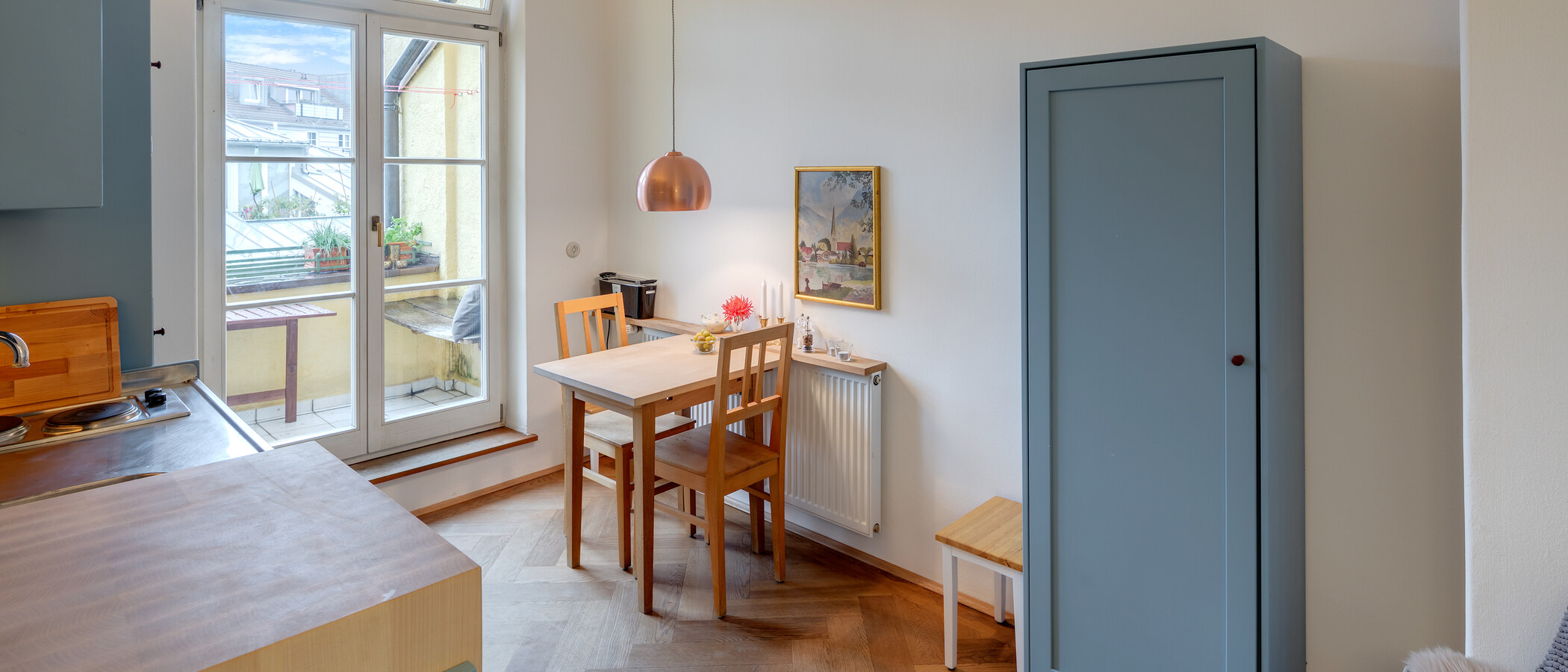 apartamento München Sendling 02 zona de día  11224