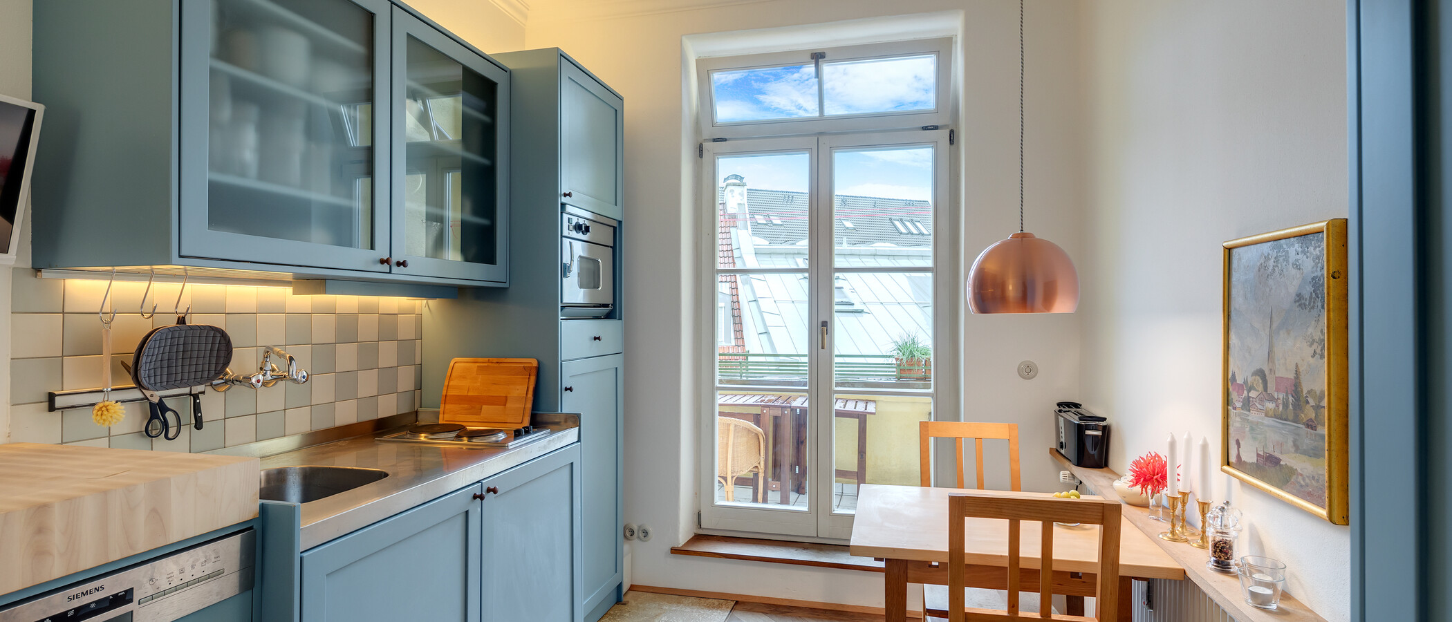 apartamento München Sendling 04 zona de día  11224