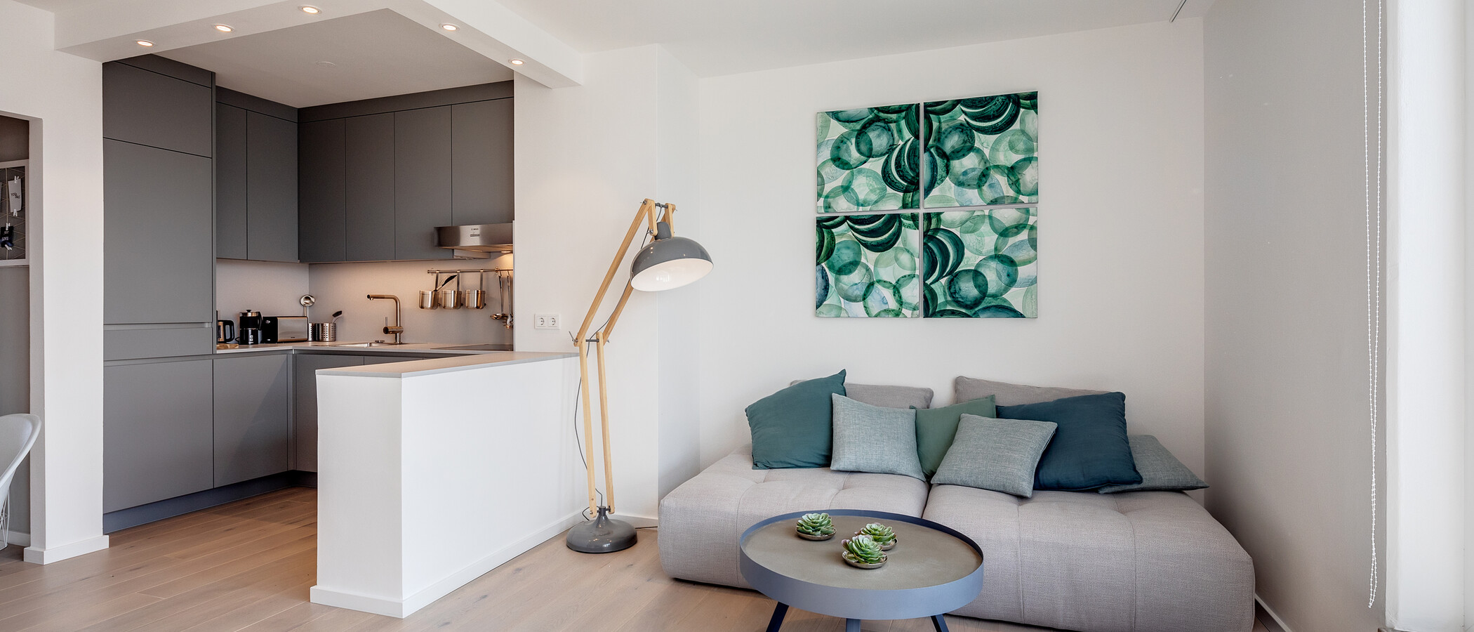 apartamento München Milbertshofen 04 zona de día  11227