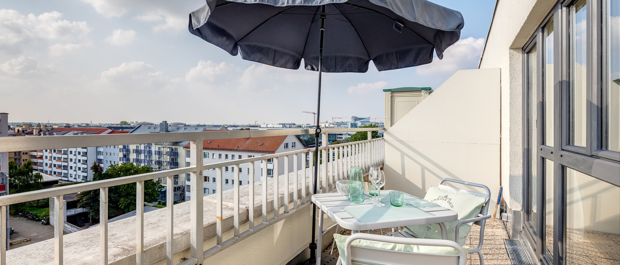 apartamento München Milbertshofen 01 azotea 11227