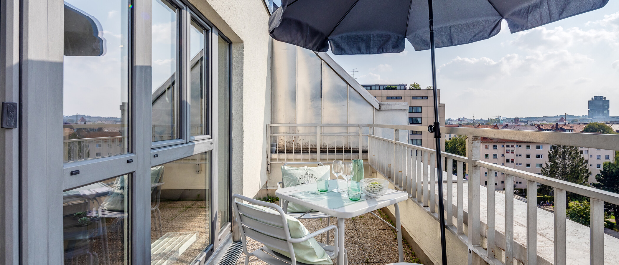 apartamento München Milbertshofen 02 azotea 11227