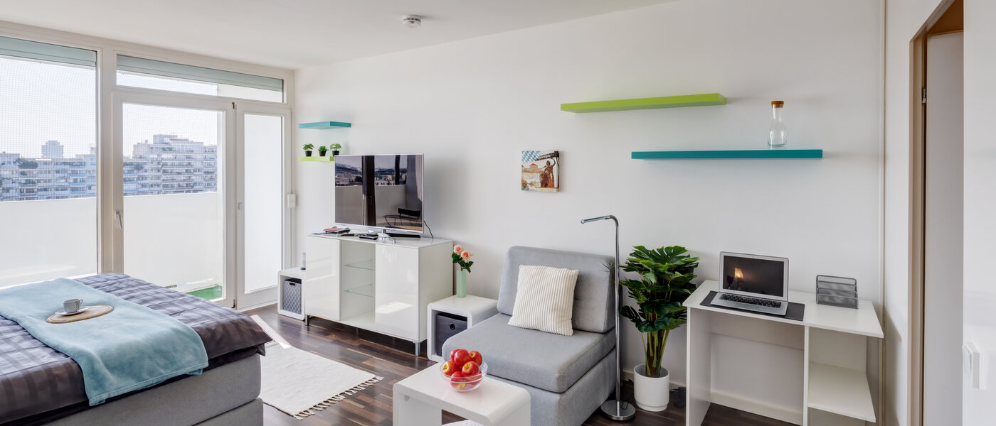 apartamento München Olympiazentrum 02 zona de día  11229