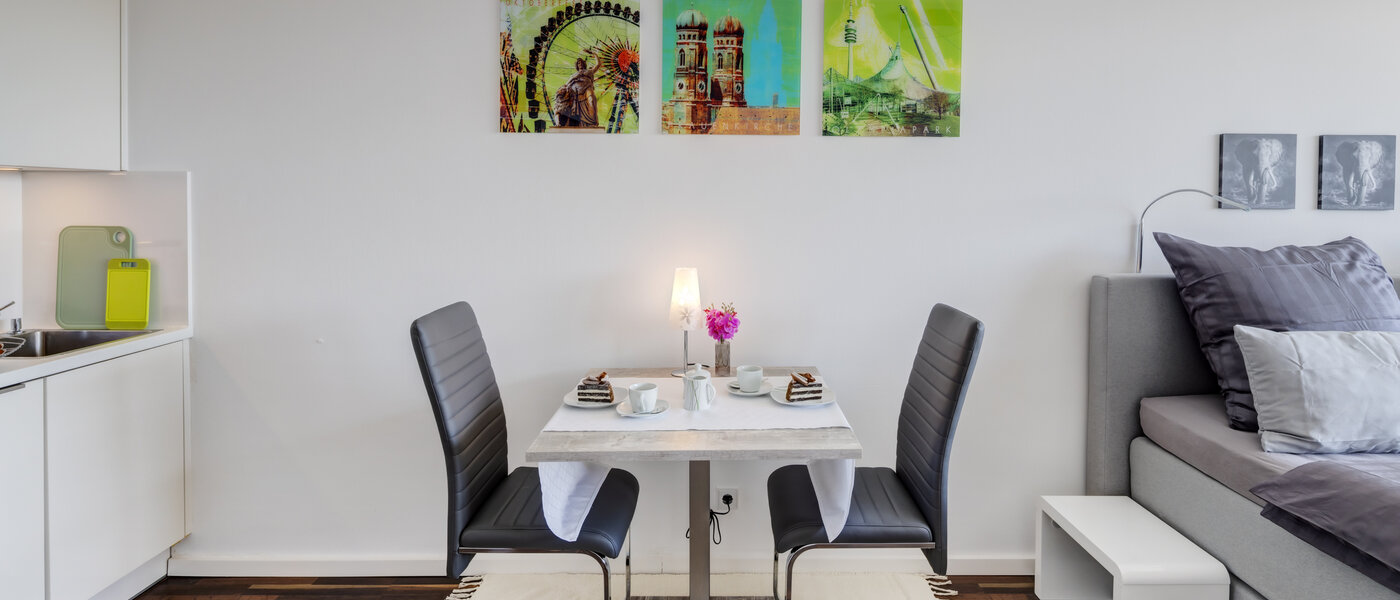 apartamento München Olympiazentrum 05 zona de día  11229