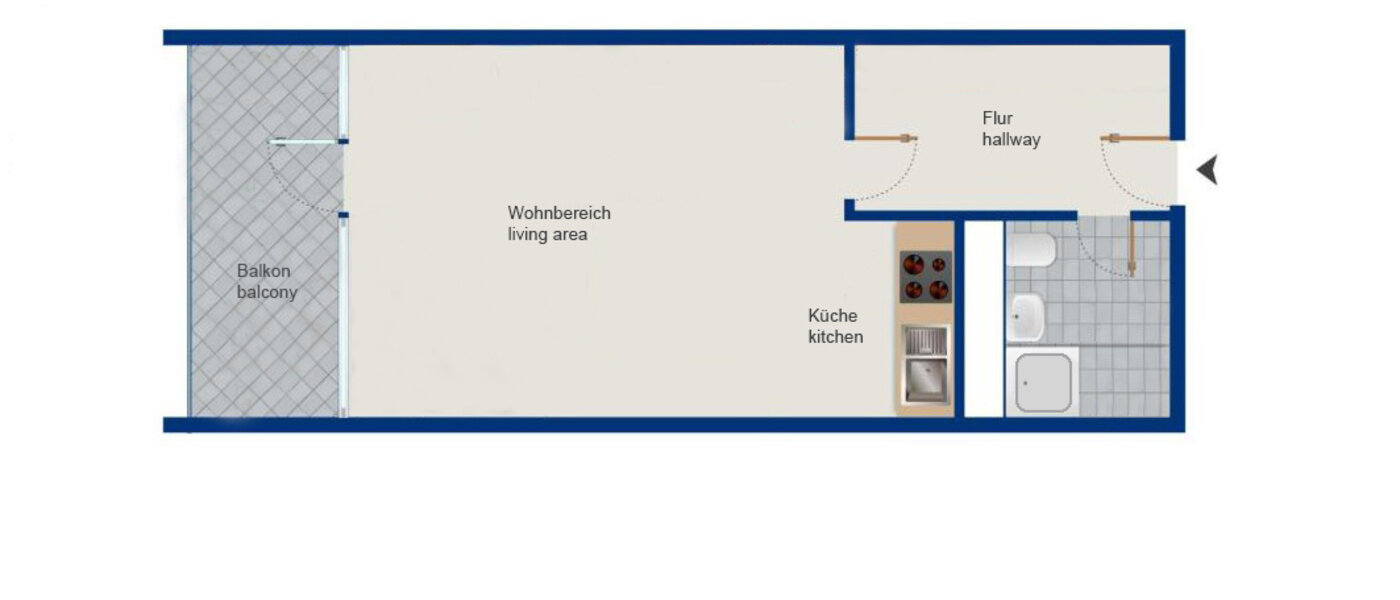 apartamento München Olympiazentrum 01 plano 11229
