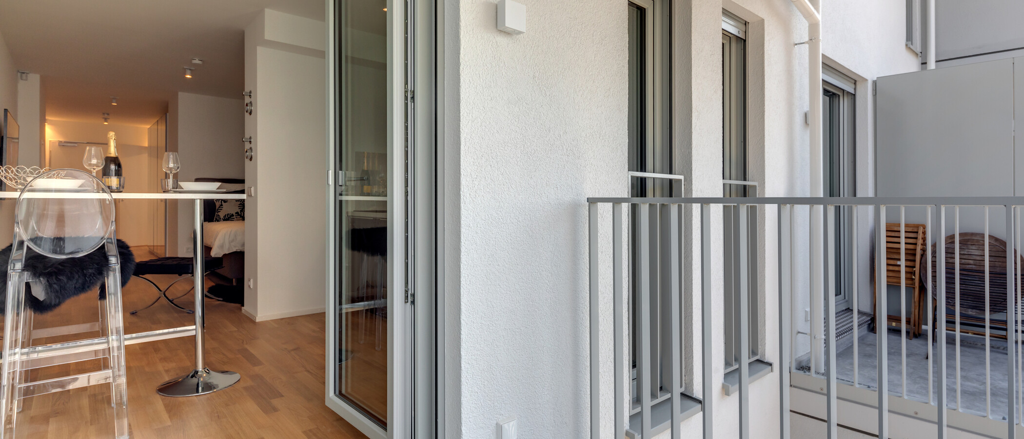 apartamento München Schwabing (rechts der Leopoldstraße) 02 balcón 11242
