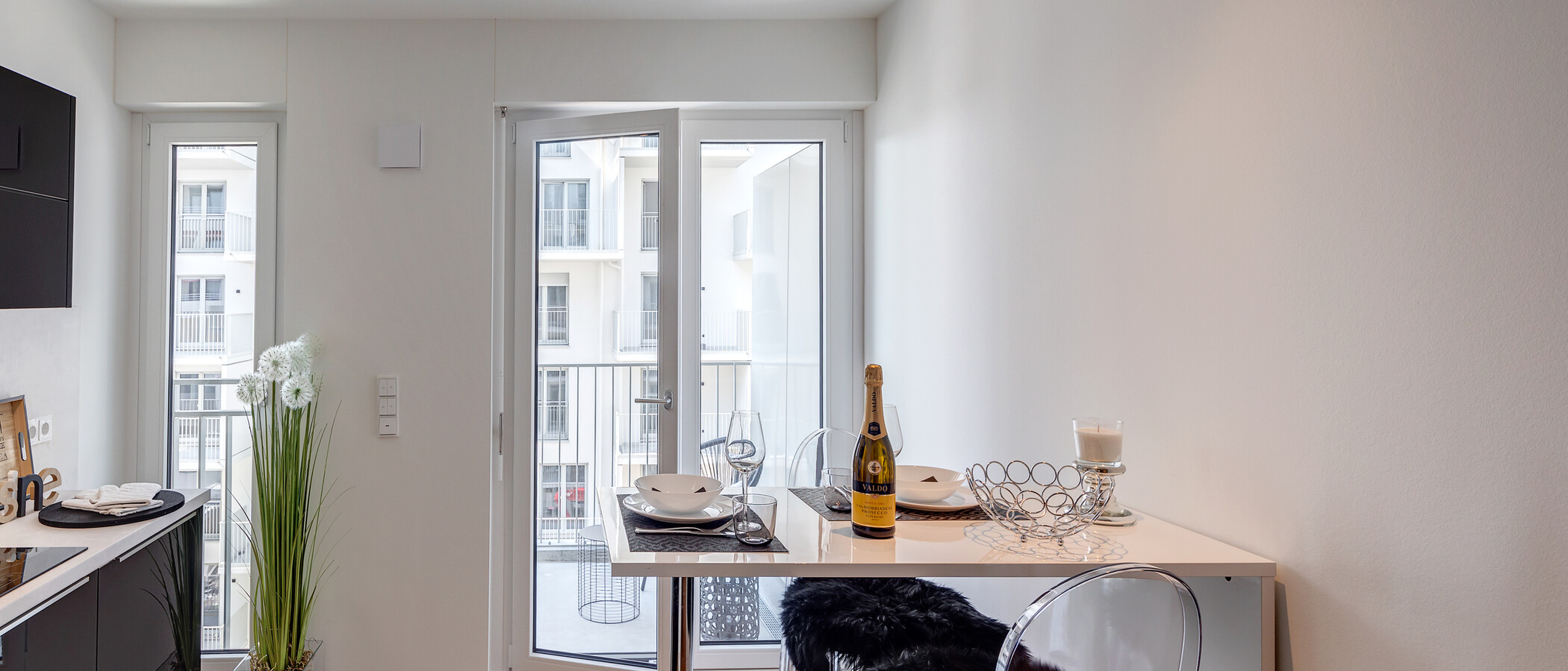 apartamento München Schwabing (rechts der Leopoldstraße) 05 zona de día  11242