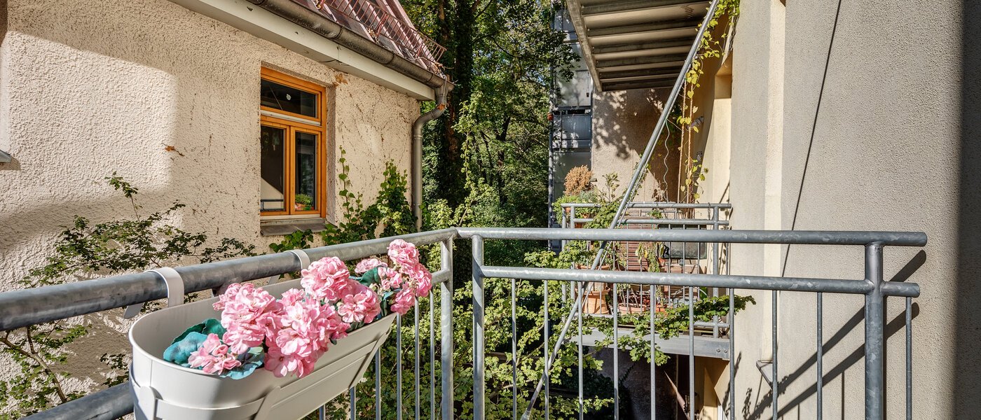 apartamento München Glockenbachviertel 01 balcón 11255