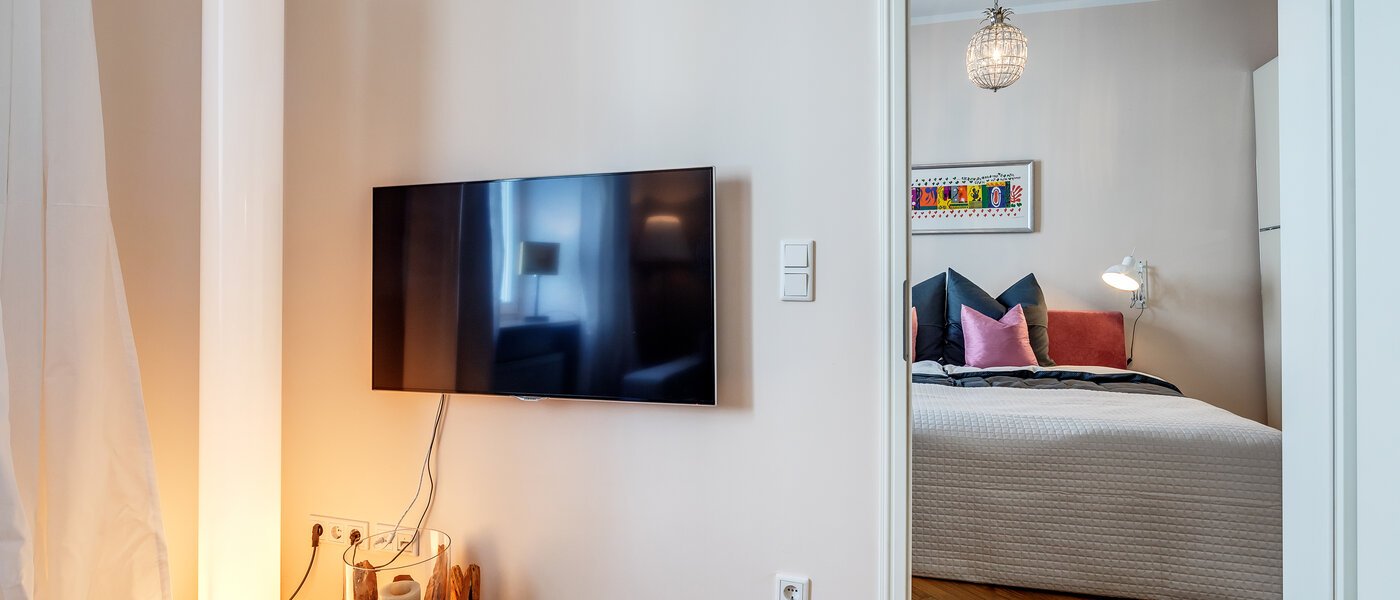 apartamento München Glockenbachviertel 02 sala de estar 11255