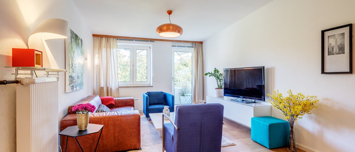 apartamento München Parkstadt Bogenhausen 01 zona de día  11256