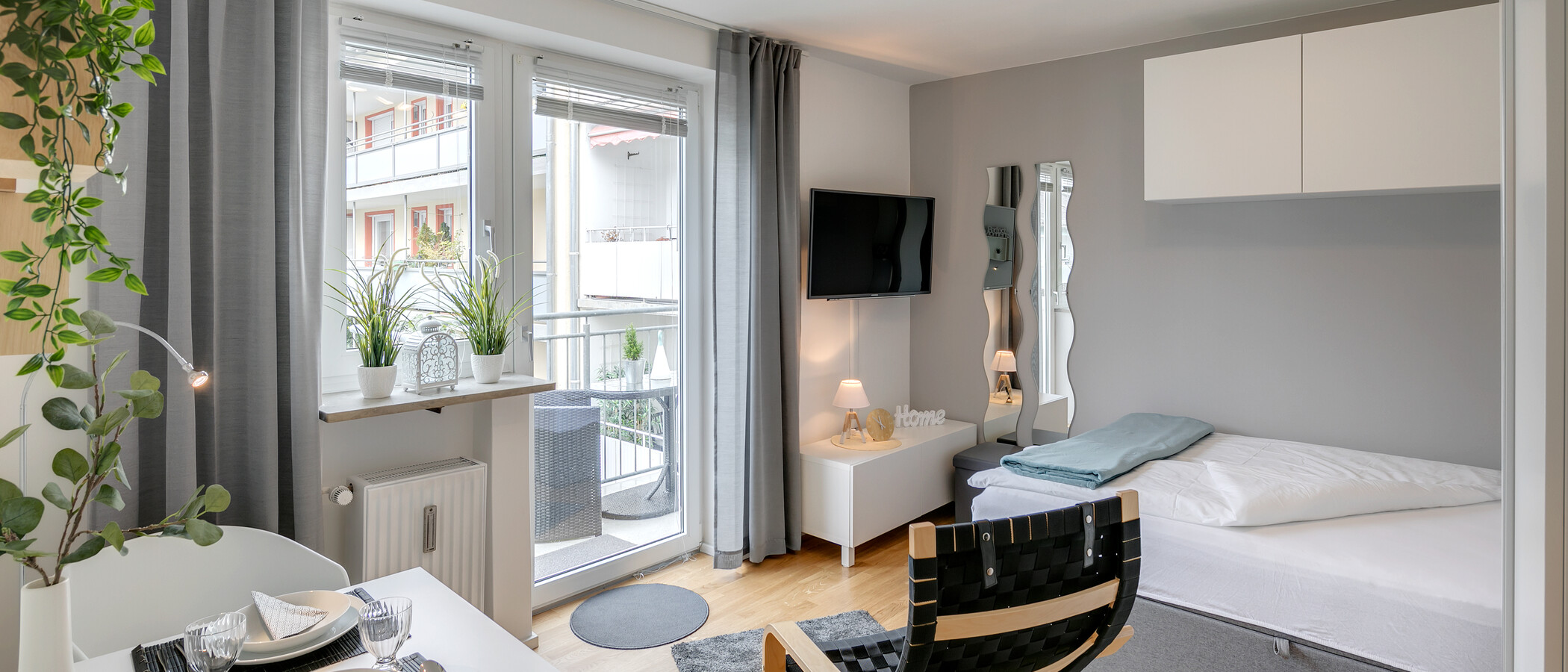 apartamento München Neuhausen 01 zona de día  11266