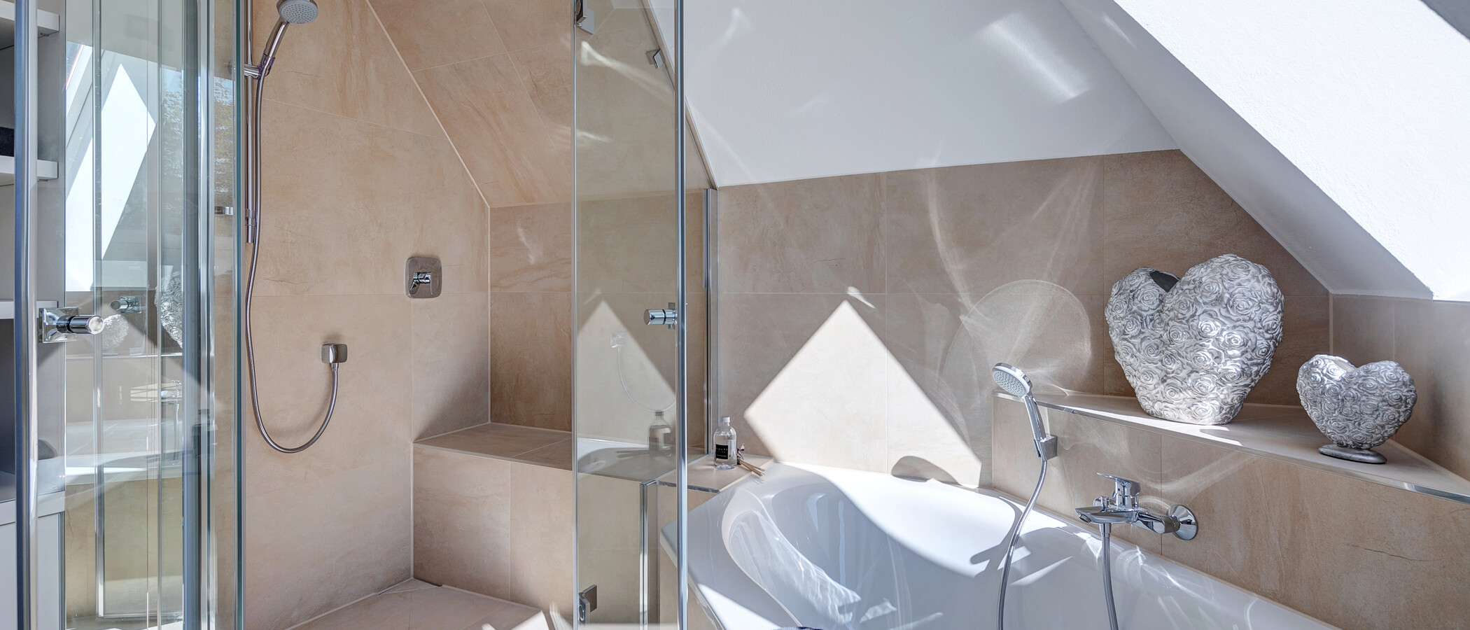 ático con terraza München Menterschwaige 02 baño 11267