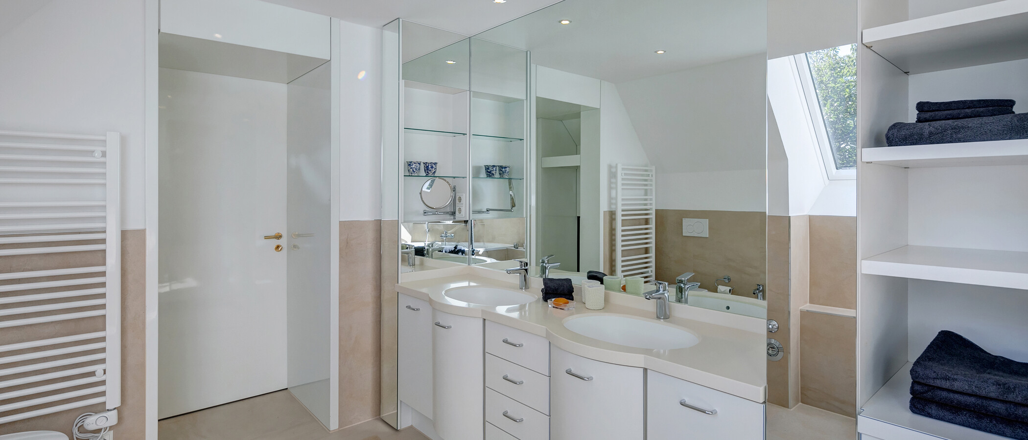 ático con terraza München Menterschwaige 03 baño 11267