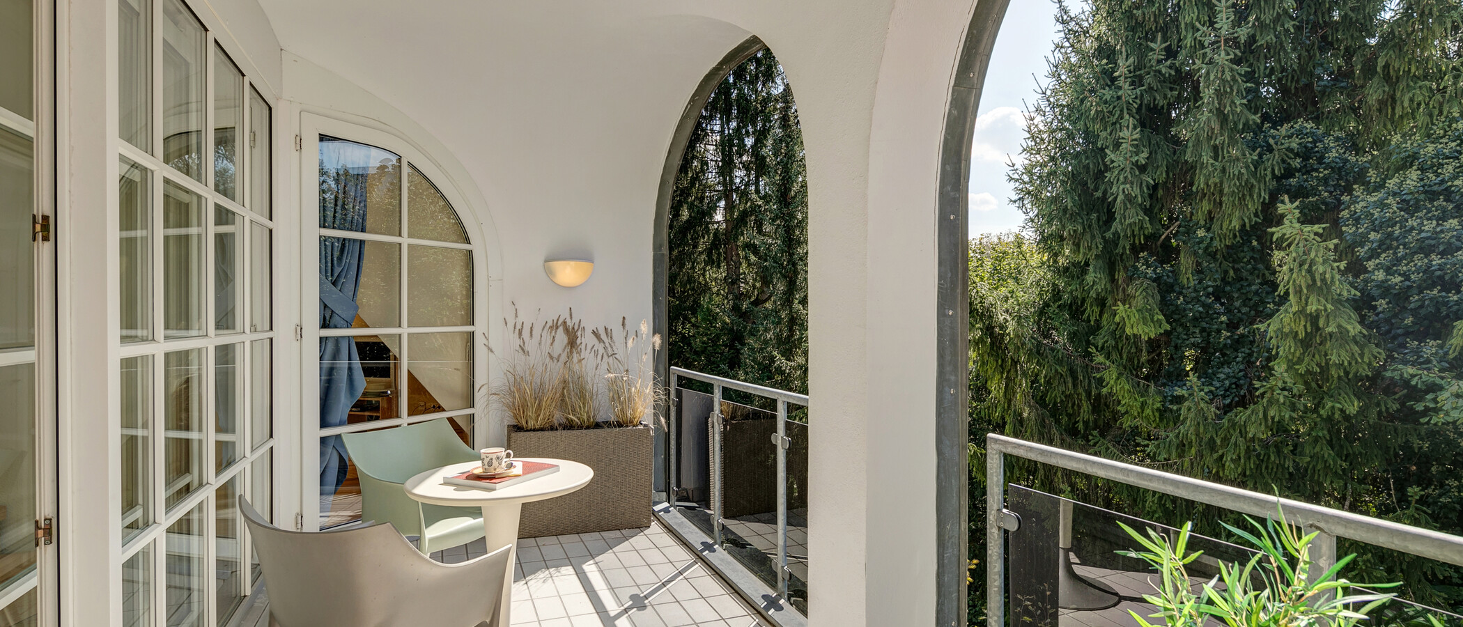 ático con terraza München Menterschwaige 02 balcón 11267