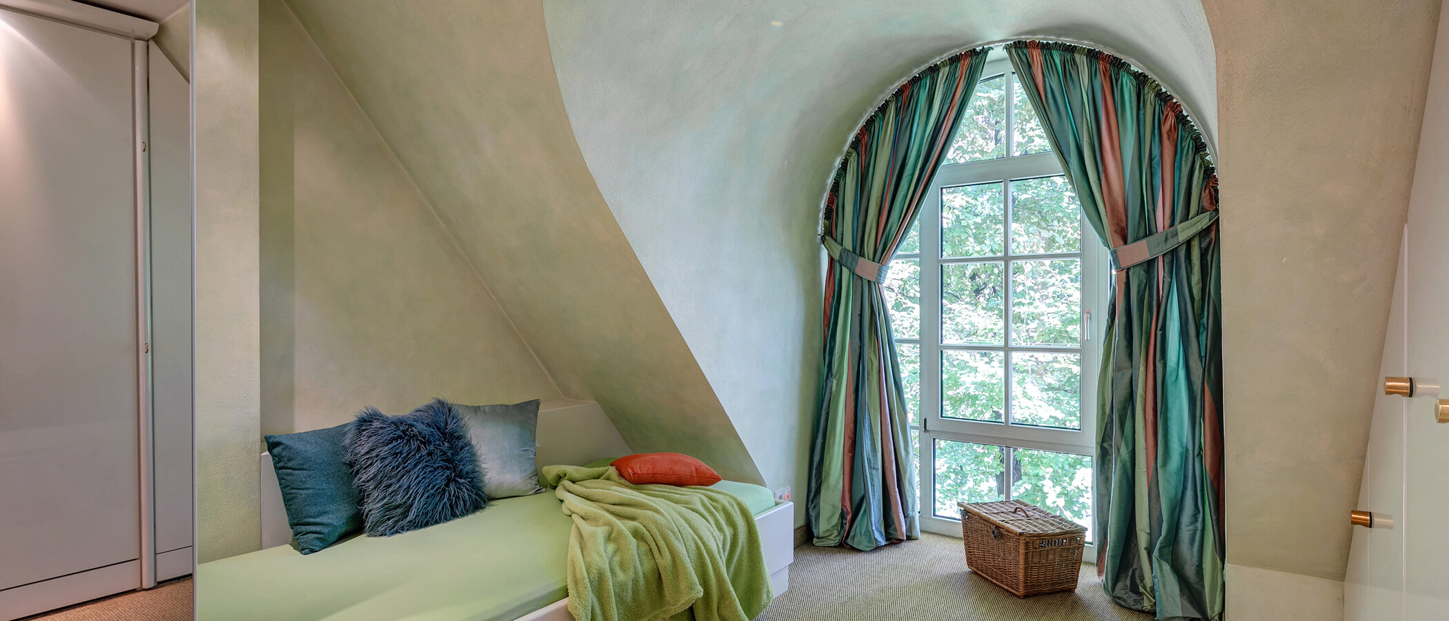 ático con terraza München Menterschwaige 01 3. dormitorio 11267