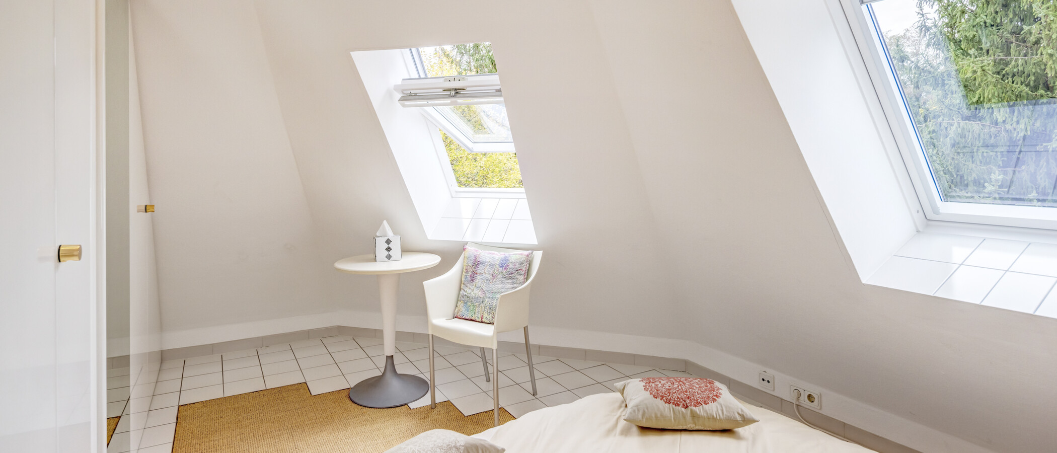 ático con terraza München Menterschwaige 02 2. dormitorio 11267