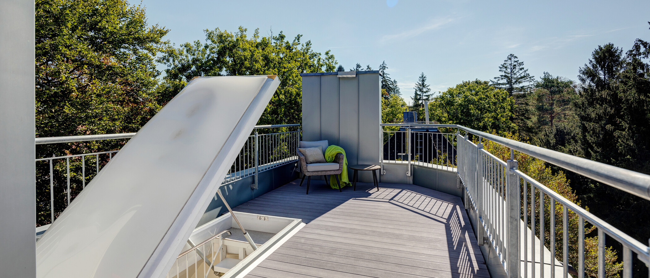 ático con terraza München Menterschwaige 03 azotea 11267