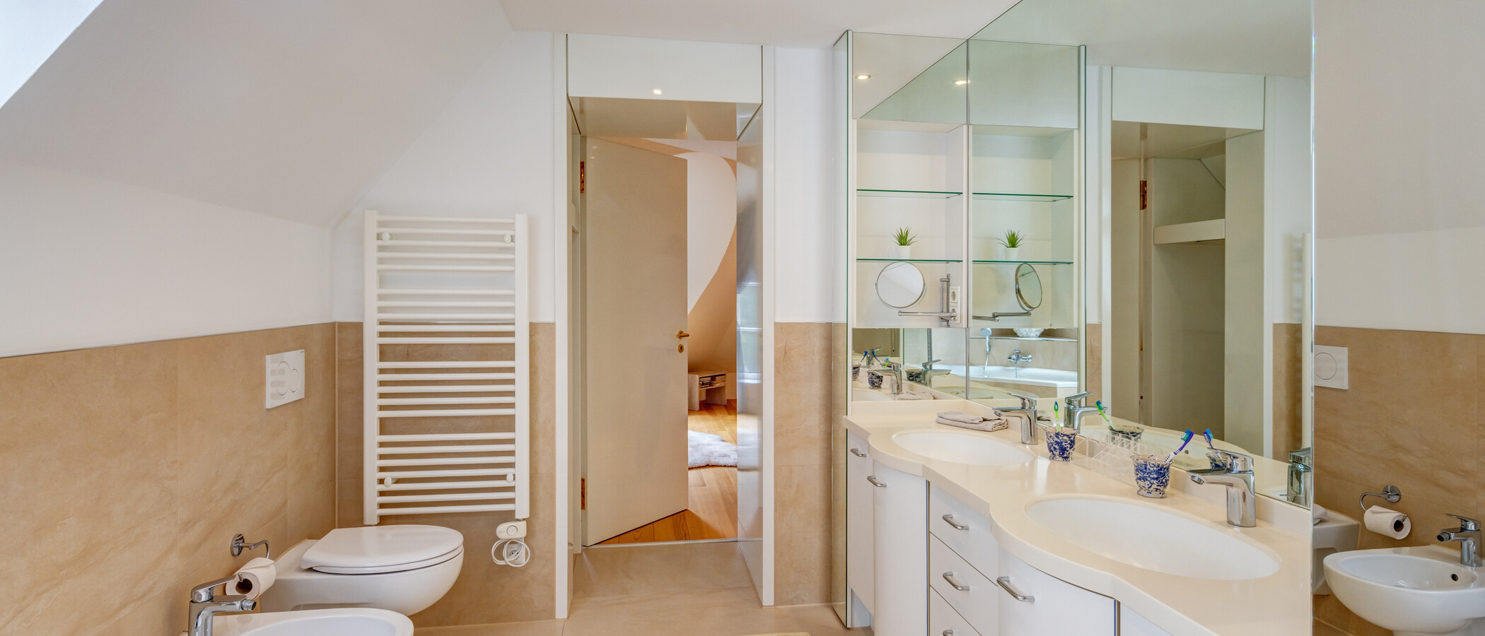 ático con terraza München Menterschwaige 02 1. baño 11267