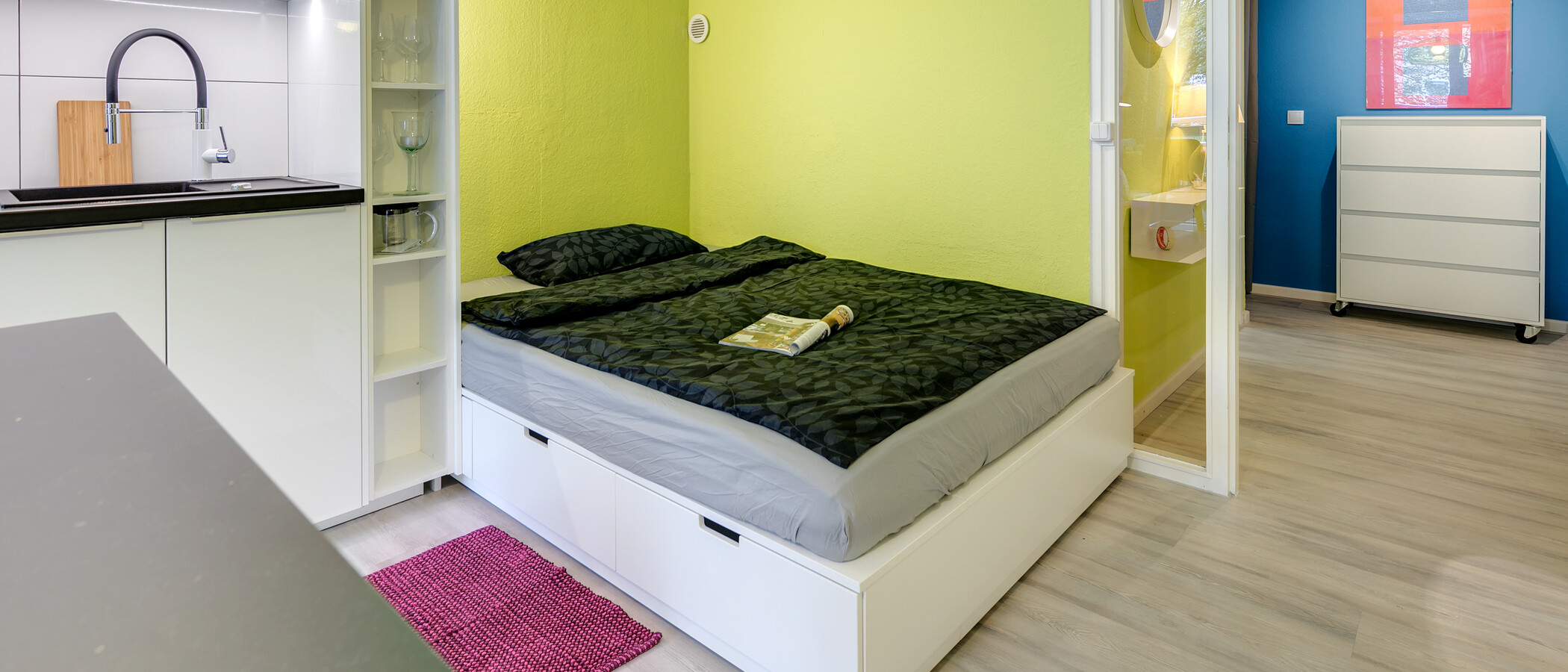 apartamento München Haidhausen 01 zona de dormir 11272