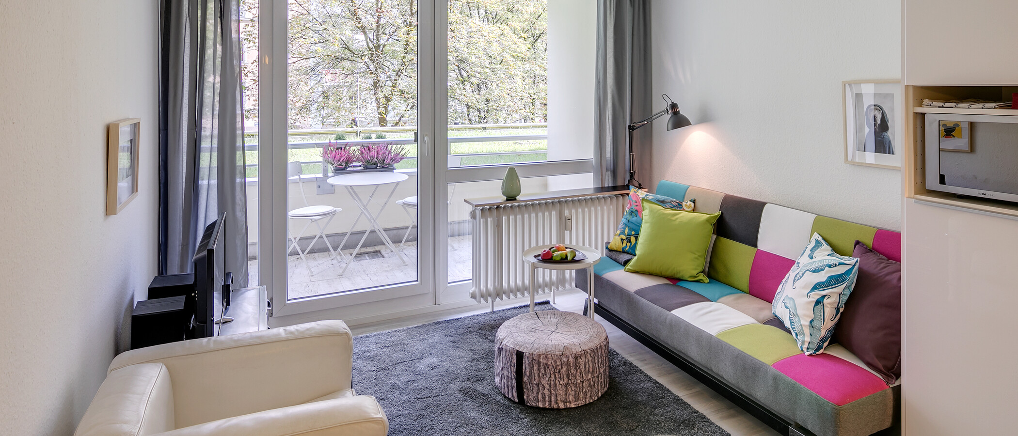 apartamento München Haidhausen 01 zona de día  11272
