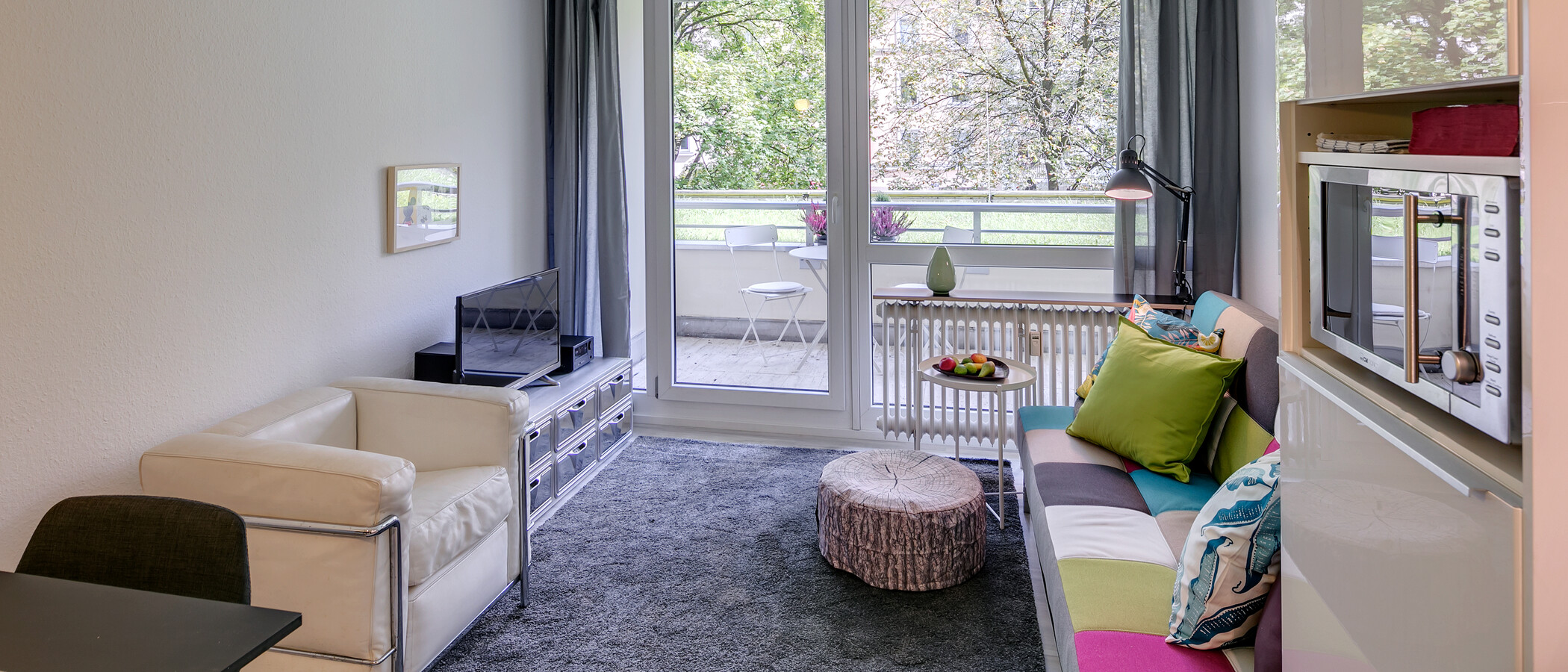 apartamento München Haidhausen 03 zona de día  11272