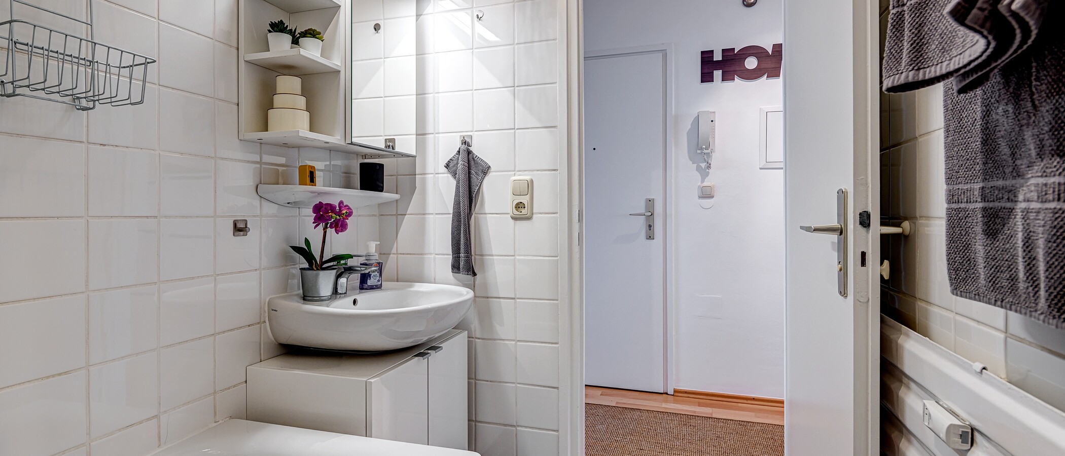 apartamento München Lehel 02 baño 11273