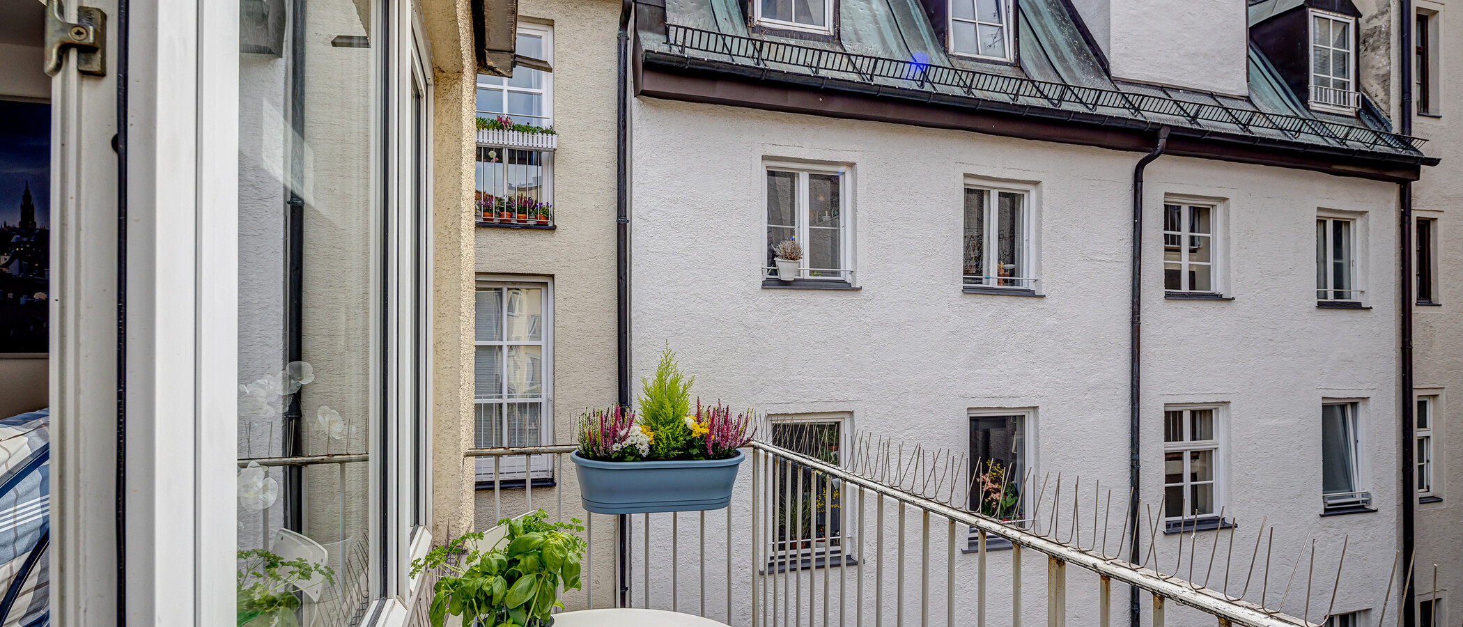 apartamento München Lehel 01 balcón 11273