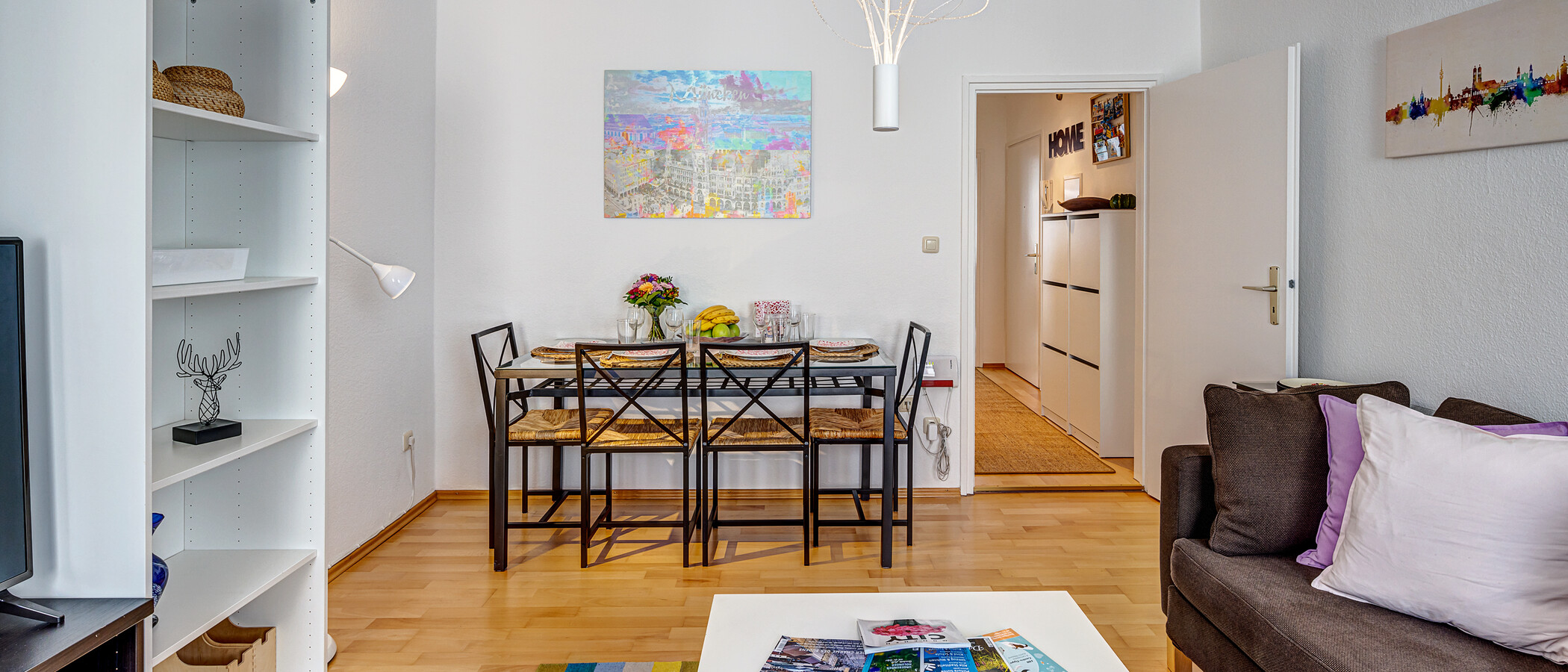 apartamento München Lehel 02 zona de día  11273