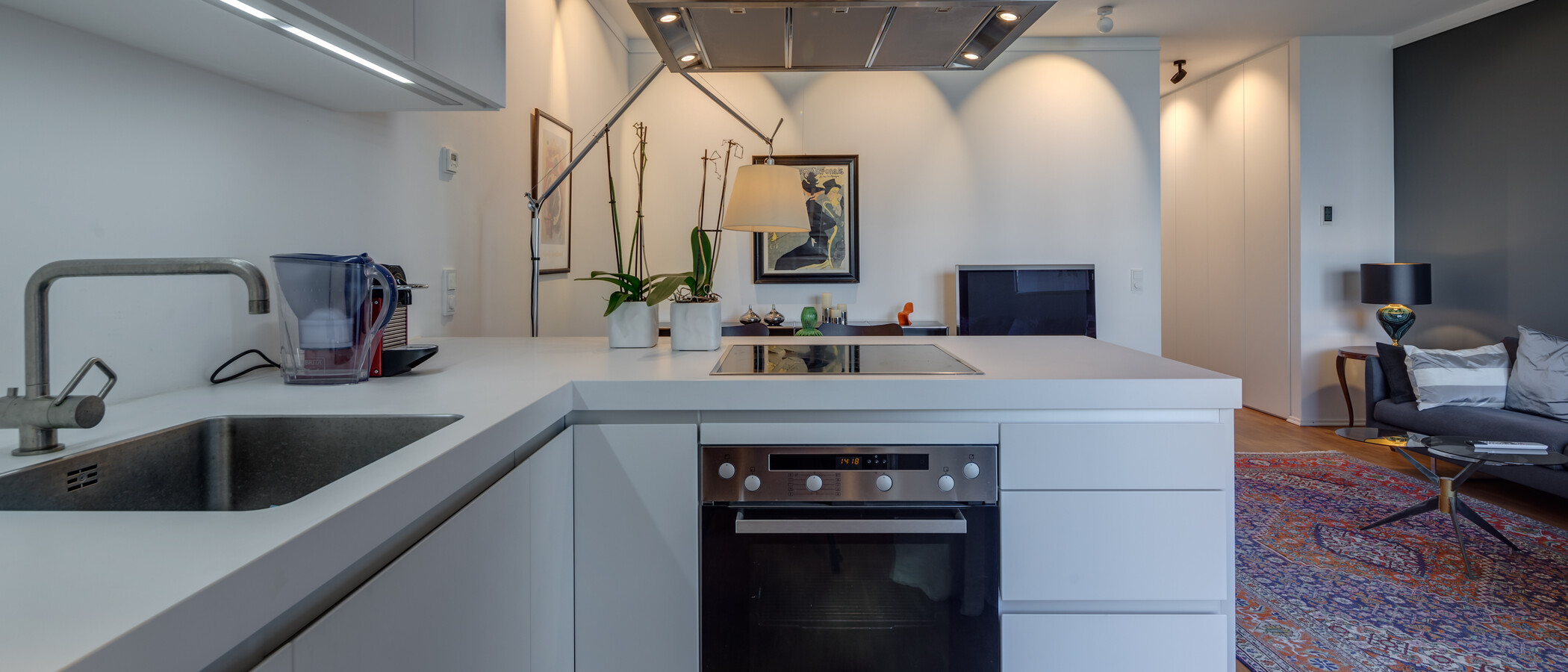 apartamento München Schwabing-Nord (zw. Belgrad- & Leopoldstraße) 02 cocina 11278