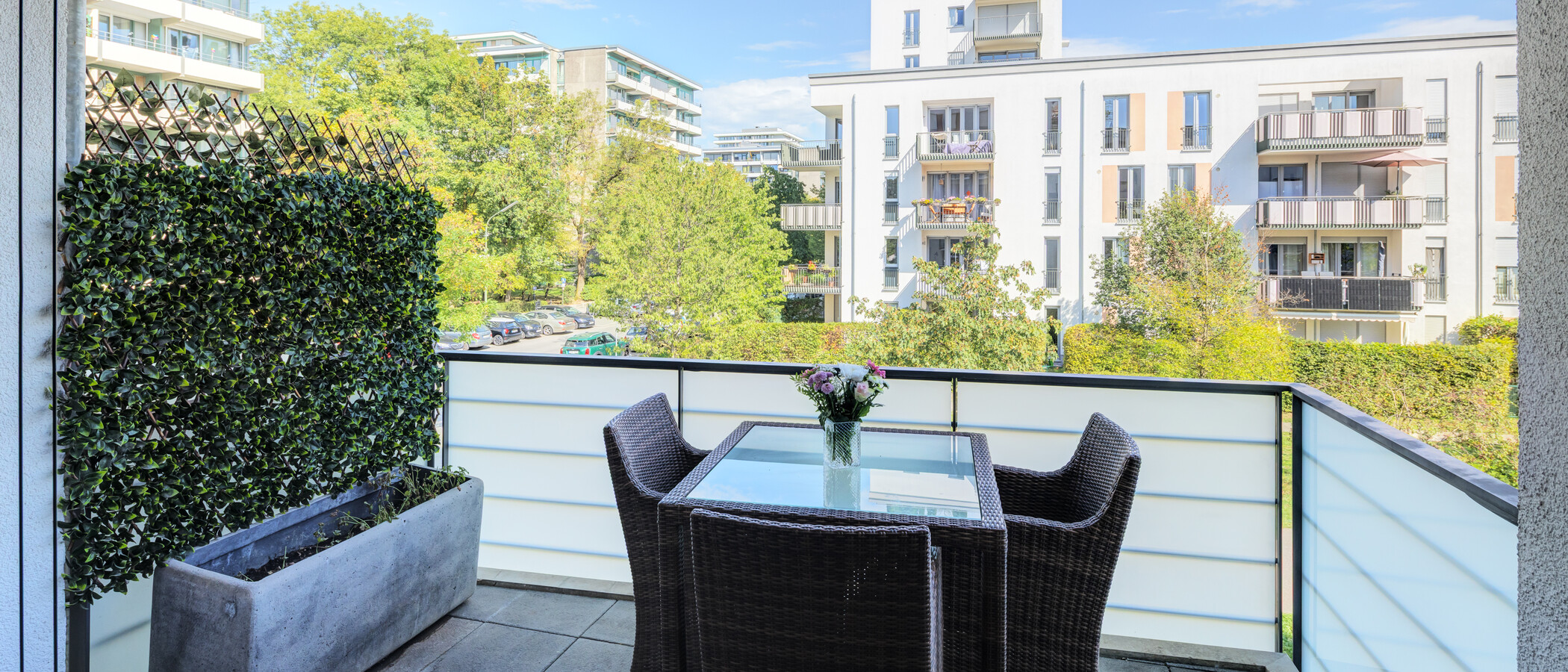 apartamento München Schwabing-Nord (zw. Belgrad- & Leopoldstraße) 01 balcón 11278